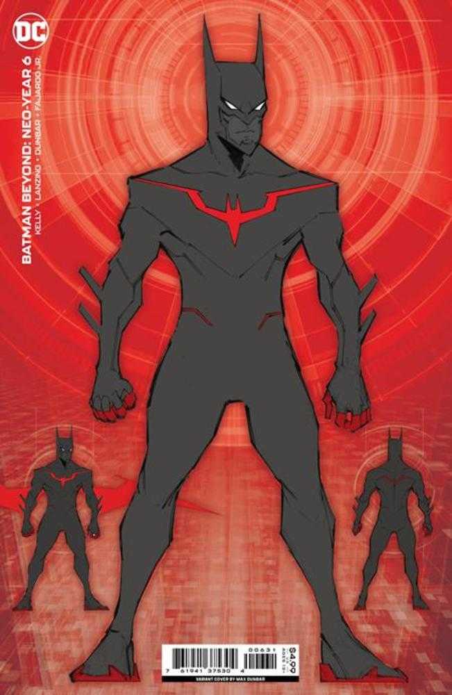 DC Comics COMIC BOOK VF/NM Batman Beyond Neo-Year #6 (Of 6) Cover C Max Dunbar Design Card Stock Variant