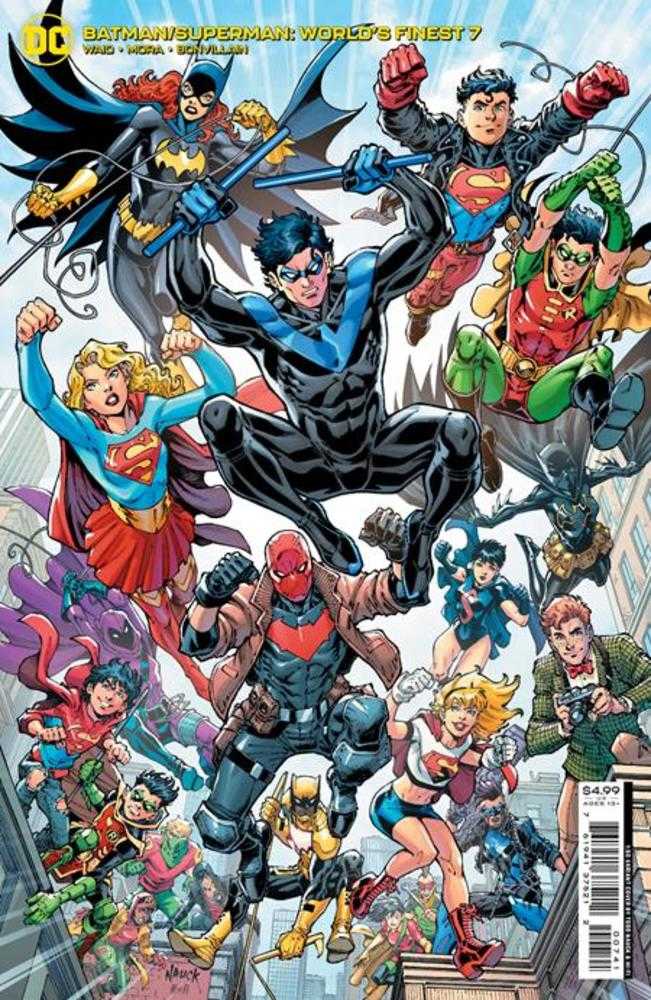 DC Comics COMIC BOOK VF/NM Batman Superman Worlds Finest #7 Cover D 1 in 50 Todd Nauck Card Stock Variant