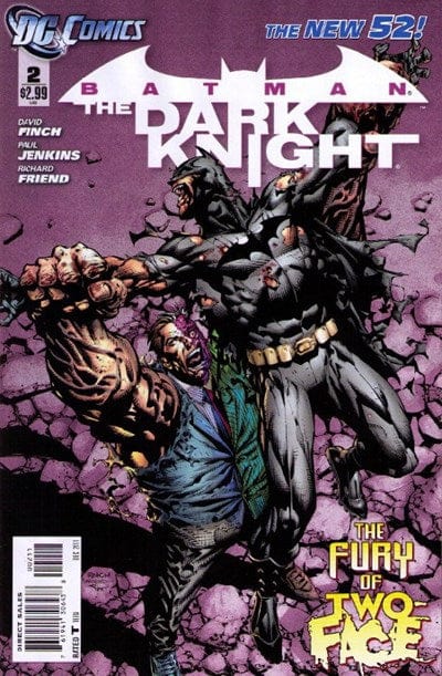 DC COMICS COMIC BOOK VF/NM BATMAN THE DARK KNIGHT #2