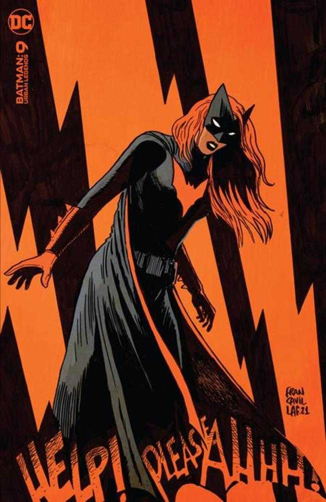 DC Comics COMIC BOOK VF/NM Batman Urban Legends #9 Cover B Francesco Francavilla Variant (Fear State)