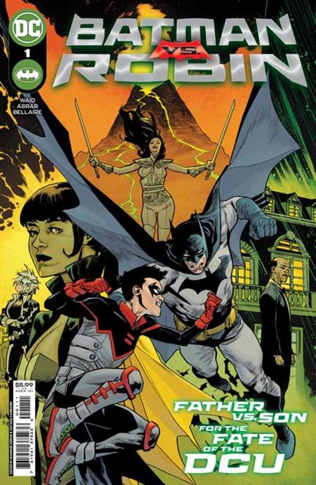 DC Comics COMIC BOOK VF/NM Batman vs Robin #1 (Of 5) Cover A Mahmud Asrar