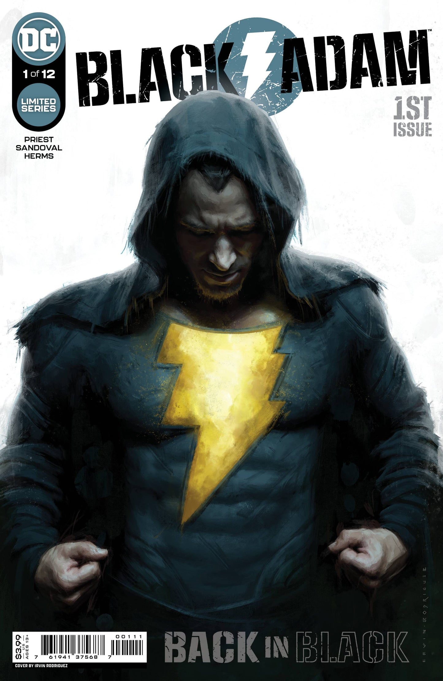 DC COMICS COMIC BOOK VF/NM BLACK ADAM #1 CVR A RODRIGUEZ