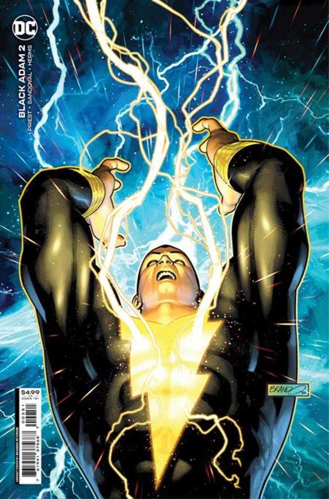 DC Comics COMIC BOOK VF/NM Black Adam #2 Cover C Brandon Peterson Card Stock Variant