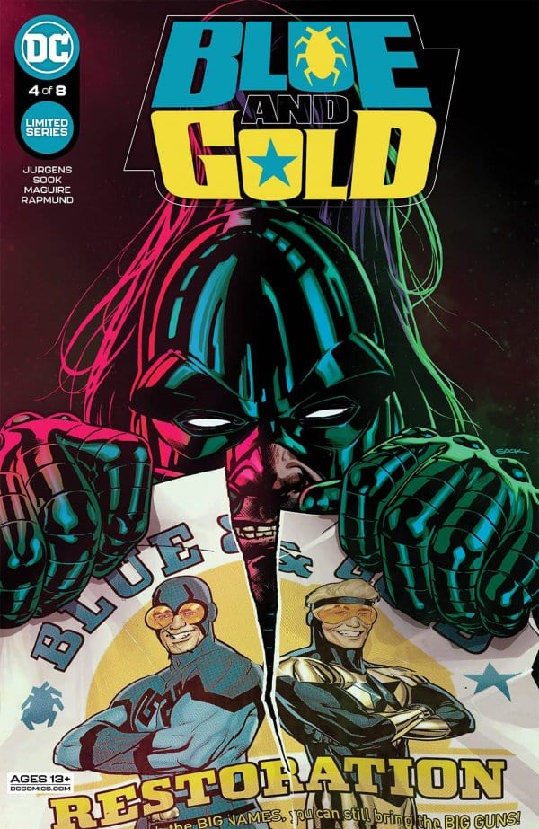 DC Comics COMIC BOOK VF/NM Blue & Gold #4 (Of 8)