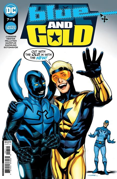 DC COMICS COMIC BOOK VF/NM BLUE & GOLD #7 (OF 8) (RES)