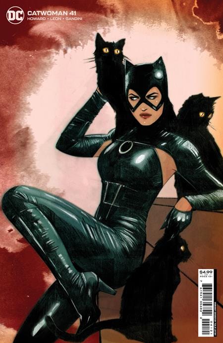 DC COMICS COMIC BOOK VF/NM CATWOMAN #41 CVR B LOTAY CARD STOCK VAR