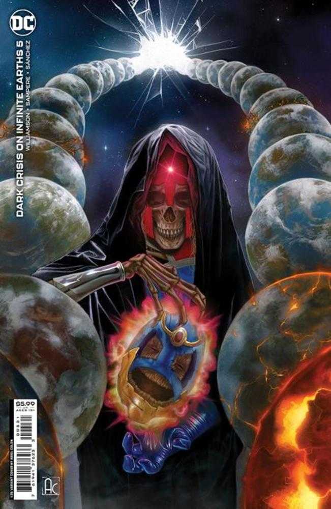 DC Comics COMIC BOOK VF/NM Dark Crisis On Infinite Earths #5 (Of 7) Cover D 1 in 25 Ariel Colon Card Stock Variant