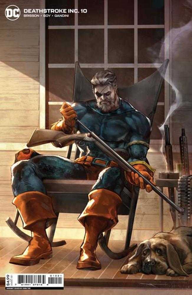 DC Comics COMIC BOOK VF/NM Deathstroke Inc #10 Cover B Ivan Tao Card Stock Variant