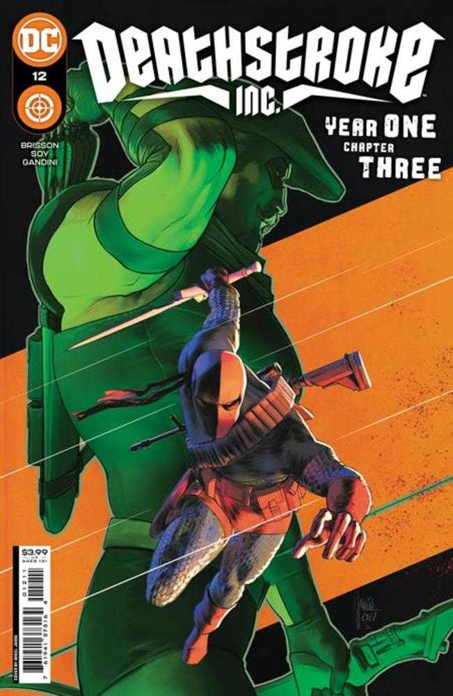DC Comics COMIC BOOK VF/NM Deathstroke Inc #12 Cover A Mikel Janin