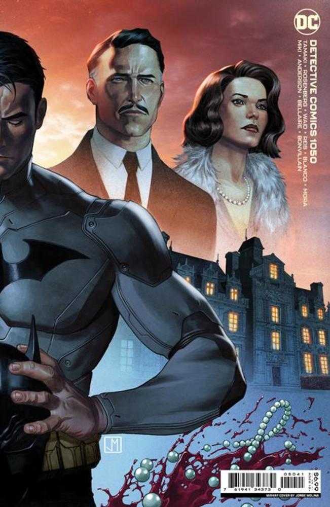 DC Comics comic book VF/NM Detective Comics #1050 Cover C Jorge Molina Connecting Legacy Thomas Martha Bruce Card Stock Variant