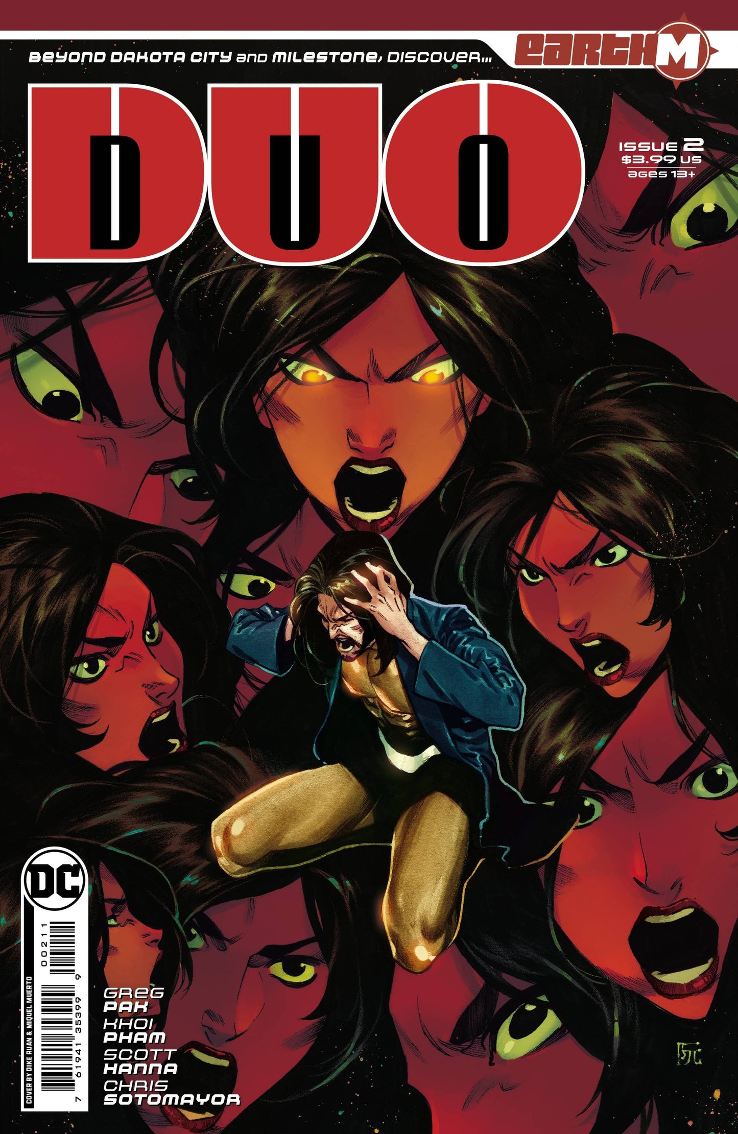 DC COMICS COMIC BOOK VF/NM DUO #2 CVR A RUAN