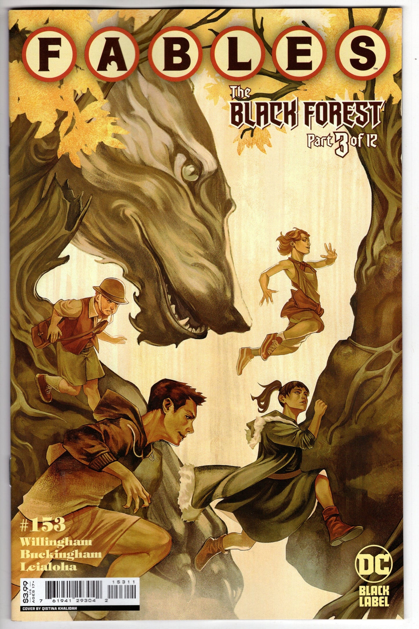 DC Comics COMIC BOOK VF/NM Fables #153 (Of 162) Cover A Qistina Khalidah (Mature)