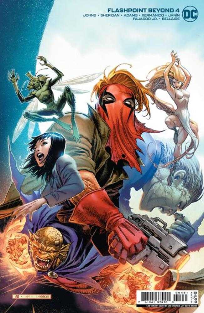 DC Comics COMIC BOOK VF/NM Flashpoint Beyond #4 (Of 6) Cover C 1 in 25 Jim Cheung Card Stock Variant