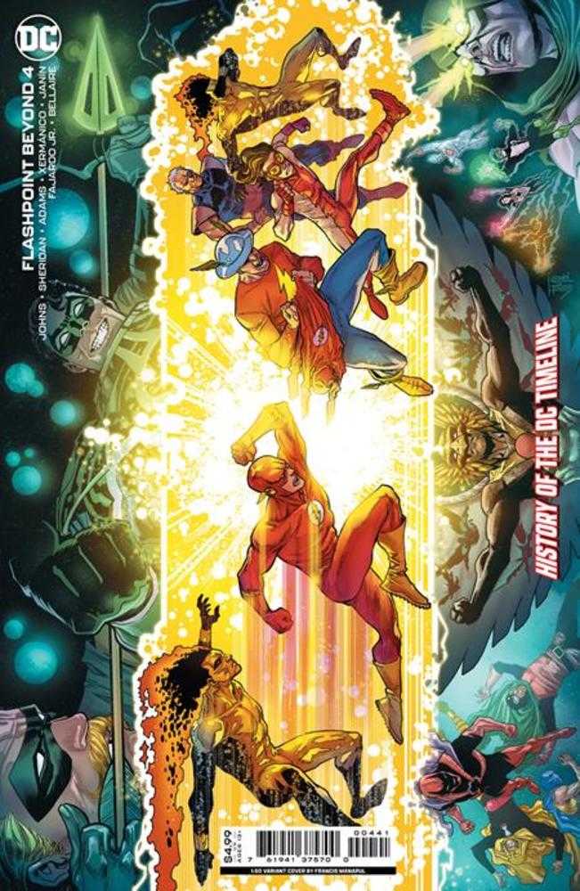DC Comics COMIC BOOK VF/NM Flashpoint Beyond #4 (Of 6) Cover D 1 in 50 Francis Manapul Card Stock Variant