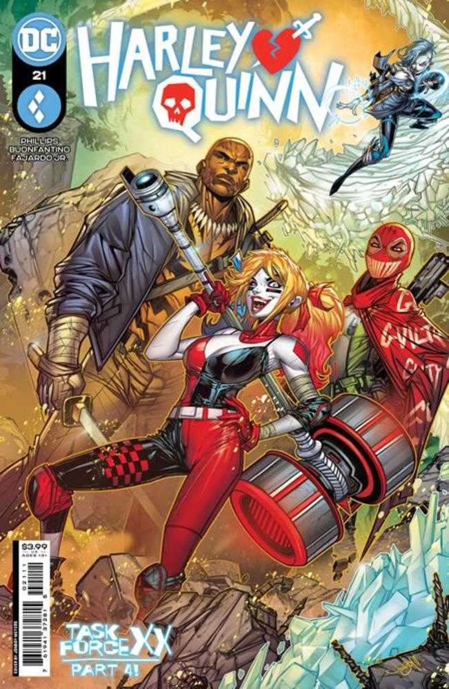 DC Comics COMIC BOOK VF/NM Harley Quinn #21 Cover A Jonboy Meyers