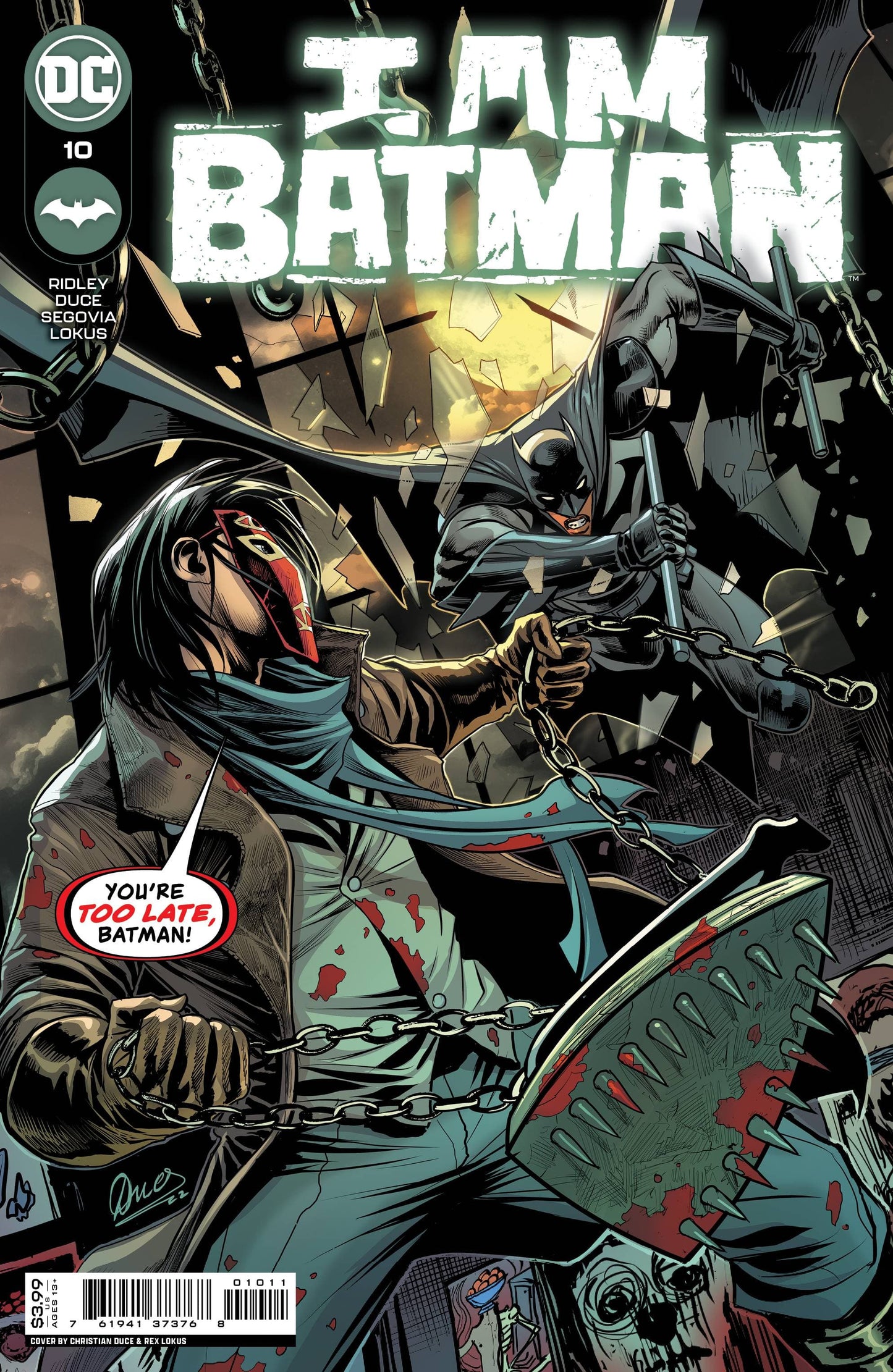 DC COMICS COMIC BOOK VF/NM I AM BATMAN #10 CVR A DUCE
