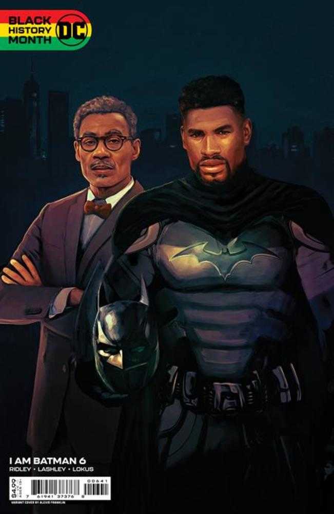 DC Comics COMIC BOOK VF/NM I Am Batman #6 Cover C Alexis Franklin Black History Month Card Stock Variant