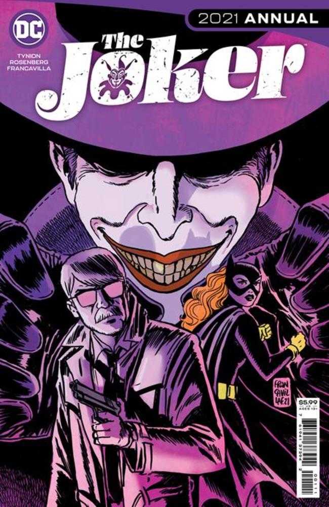 DC Comics COMIC BOOK VF/NM Joker 2021 Annual #1 (One Shot) Cover A Francesco Francavilla