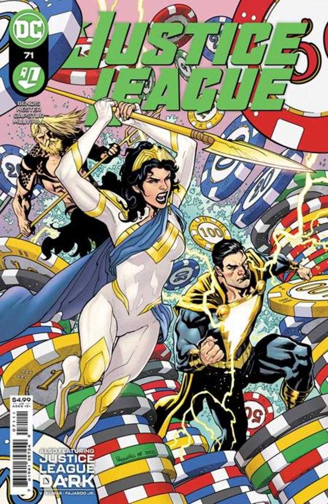 DC Comics COMIC BOOK VF/NM Justice League #71 Cover A Yanick Paquette & Nathan Fairbairn