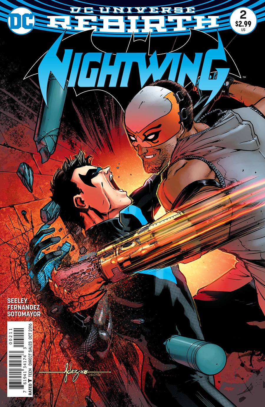 DC COMICS COMIC BOOK VF/NM NIGHTWING #2