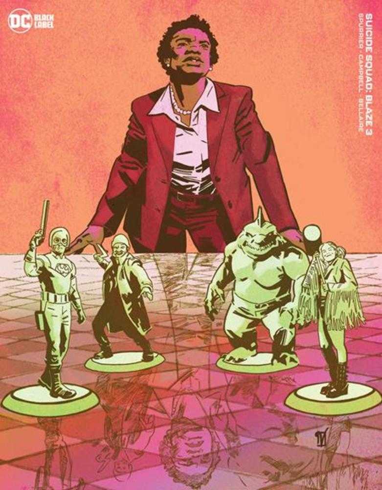 DC Comics COMIC BOOK VF/NM Suicide Squad Blaze #3 (Of 3) Cover B Valentine De Landro Variant (Mature)