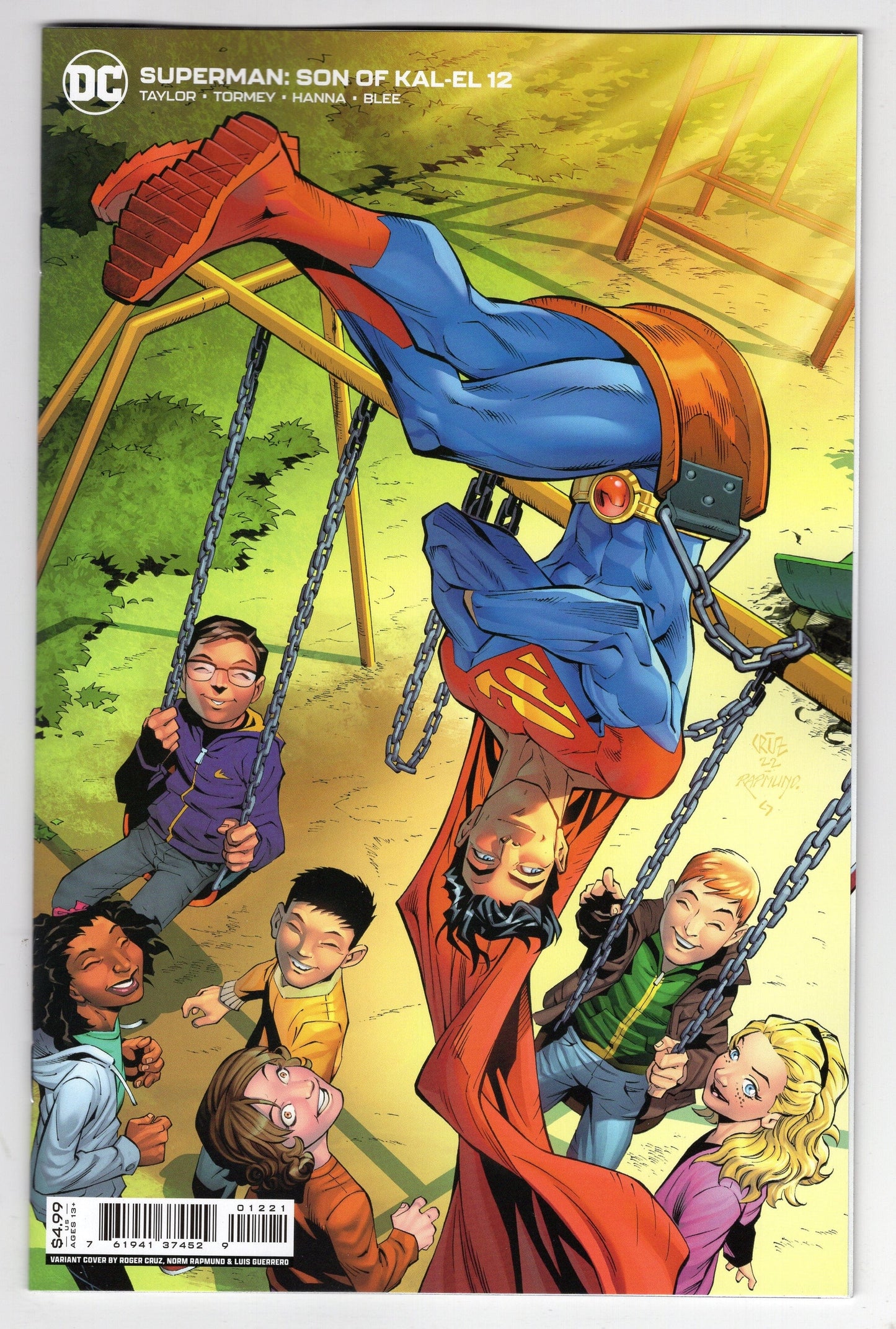 DC COMICS COMIC BOOK VF/NM SUPERMAN SON OF KAL EL #12 CVR B CRUZ & RAPMUND VARIANT