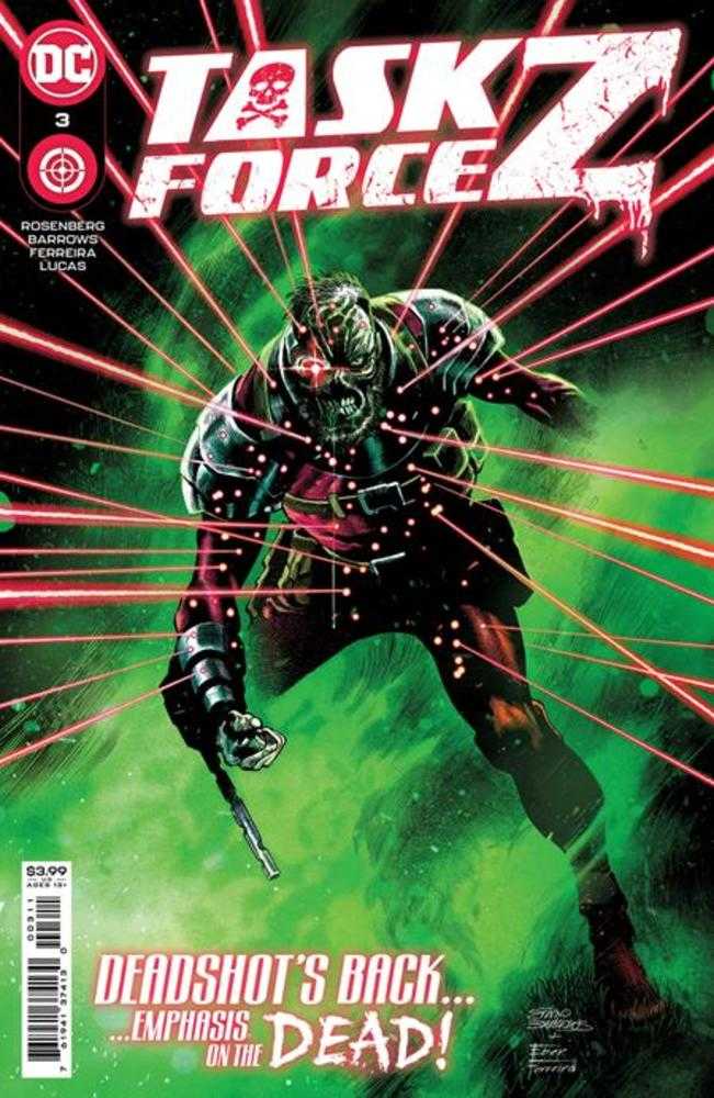 DC Comics COMIC BOOK VF/NM Task Force Z #3 Cover A Eddy Barrows & Eber Ferreira