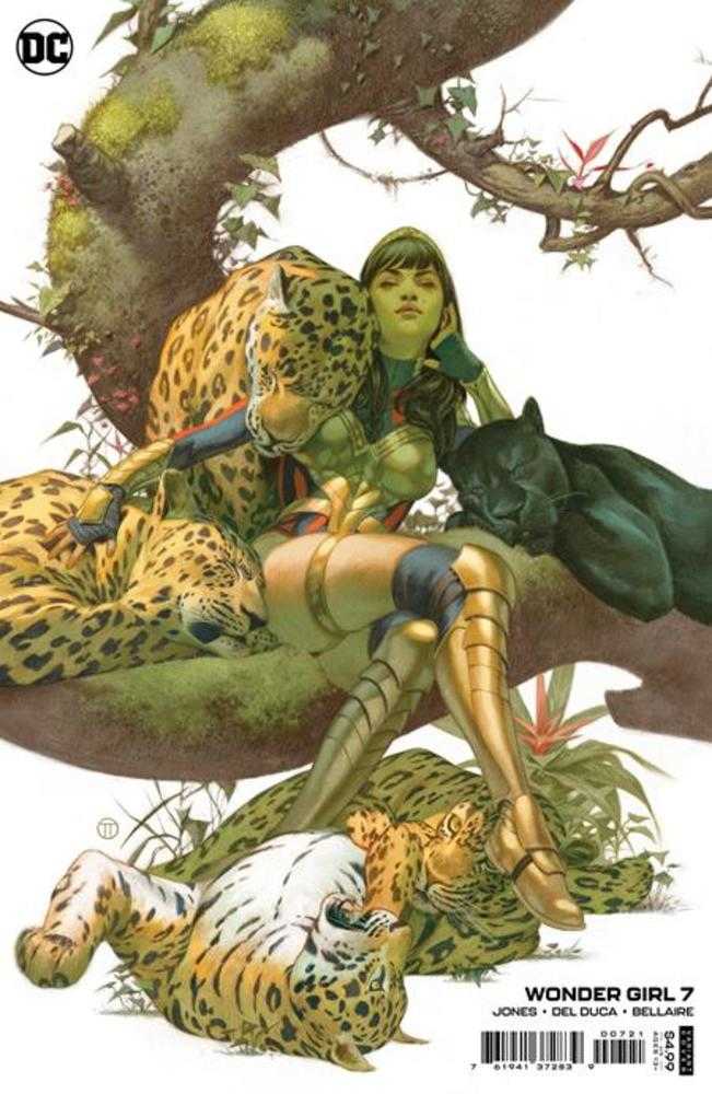 DC Comics COMIC BOOK VF/NM Wonder Girl #7 Cover B Julian Totino Tedesco Card Stock Variant