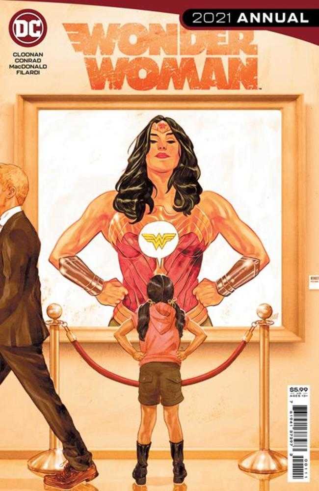 DC Comics COMIC BOOK VF/NM Wonder Woman 2021 Annual #1 (One Shot) Cover A Mitch Gerads