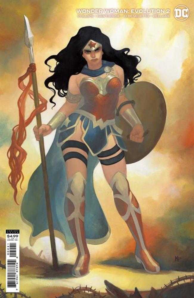 DC Comics COMIC BOOK VF/NM Wonder Woman Evolution #2 (Of 6) Cover B Meghan Hetrick Card Stock Variant