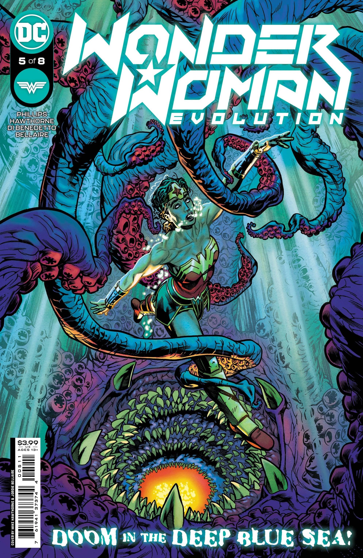 DC COMICS COMIC BOOK VF/NM WONDER WOMAN EVOLUTION #5 (OF 8) CVR A HAWTHORNE