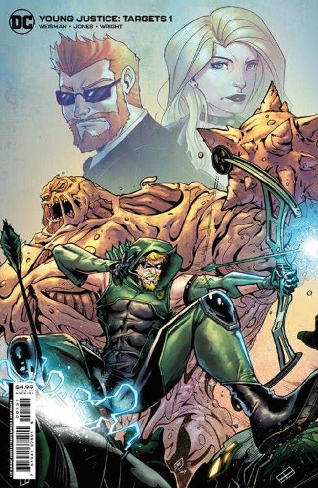 DC Comics COMIC BOOK VF/NM Young Justice Targets #1 (Of 6) Cover C 1 in 25 Travis Mercer Card Stock Variant