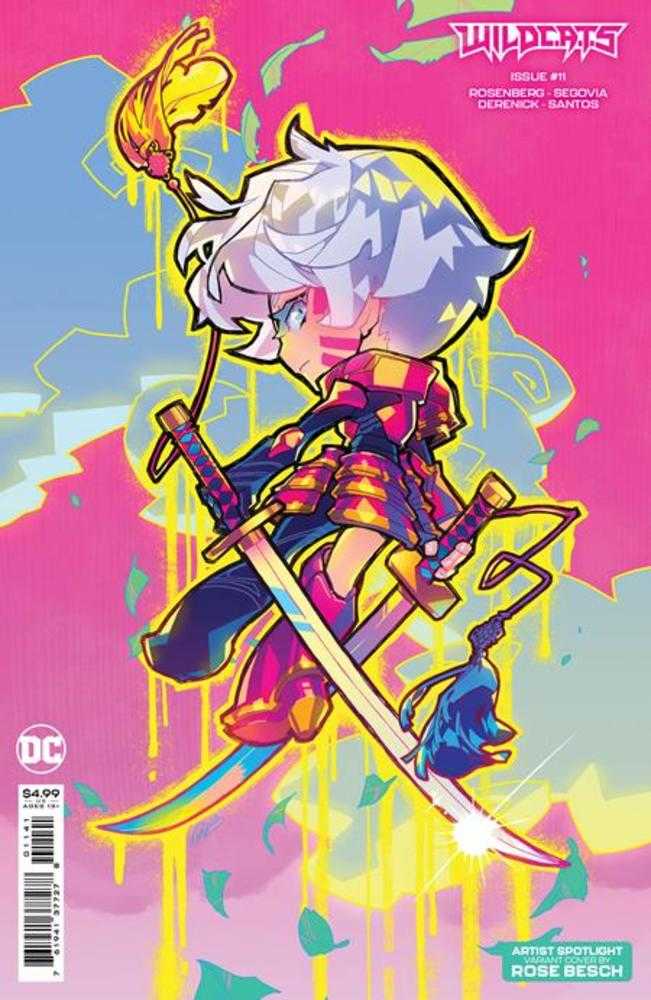 DC Comics COMIC BOOK Wildcats #11 Cover C Rose Besch Creator Card Stock Variant