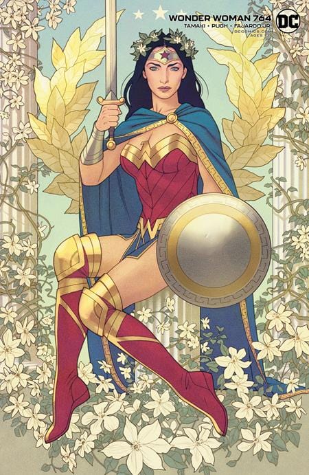 DC COMICS COMIC BOOK WONDER WOMAN #764 CARD STOCK J MIDDLETON VAR ED