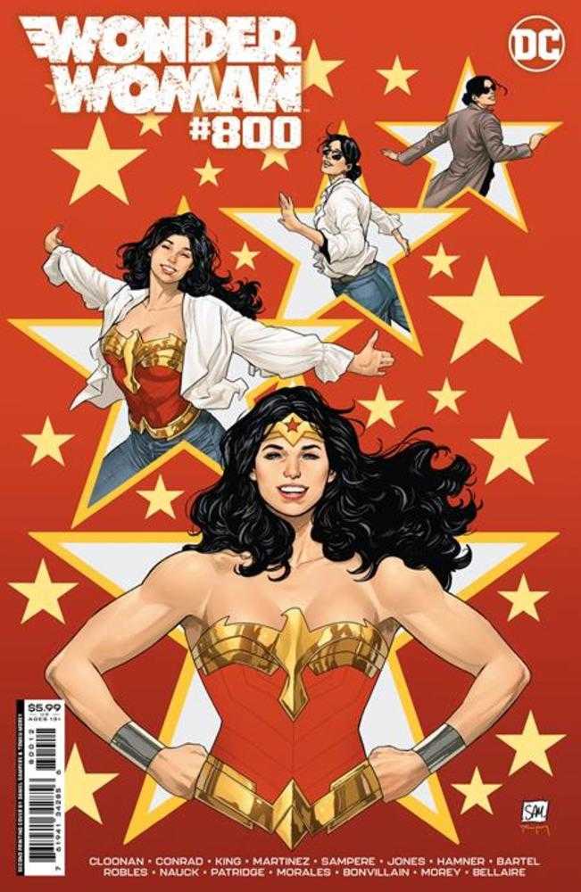 DC Comics COMIC BOOK Wonder Woman #800 2nd Print Cover A Daniel Sampere
