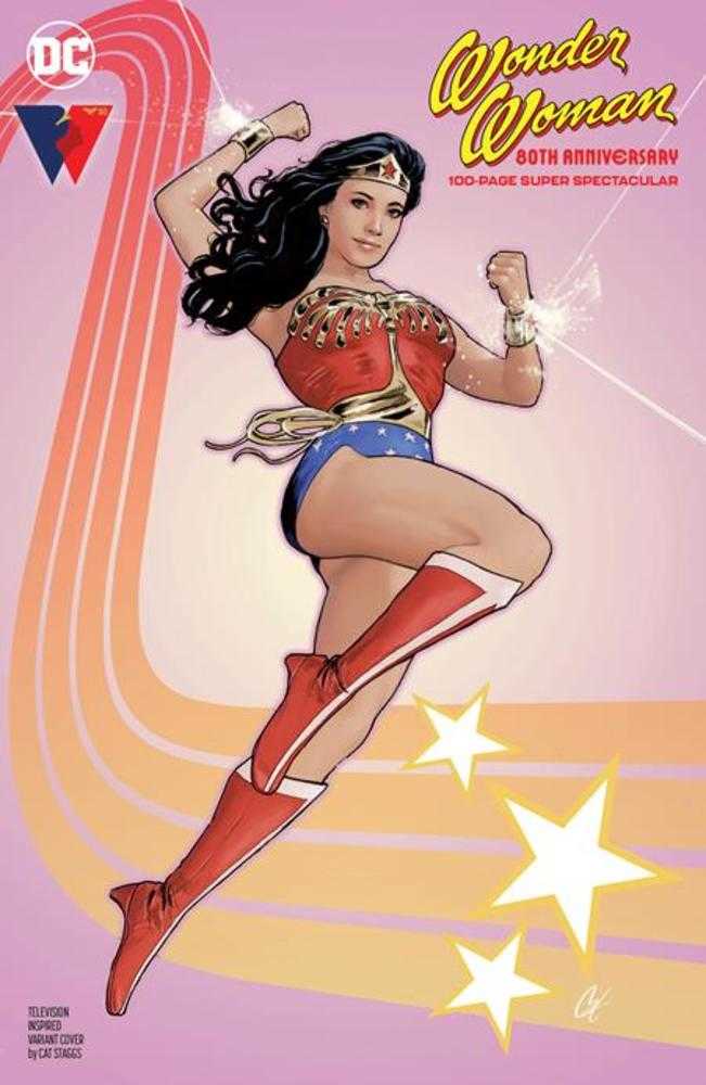 DC Comics COMIC BOOK Wonder Woman 80th Anniversary 100-Page Super Spectacular #1 (One Shot) Cover C Cat Staggs Television Inspired Variant