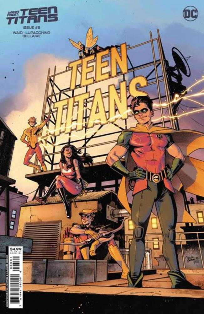 DC Comics COMIC BOOK Worlds Finest Teen Titans #5 (Of 6) Cover C Belen Ortega Card Stock Variant
