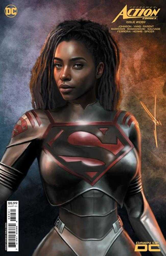 DC Comics COMIC BOOKS Action Comics #1059 Cover C Carla Cohen Card Stock Variant