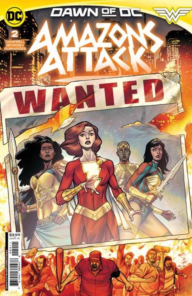 DC Comics COMIC BOOKS Amazons Attack #2 Cover A Clayton Henry