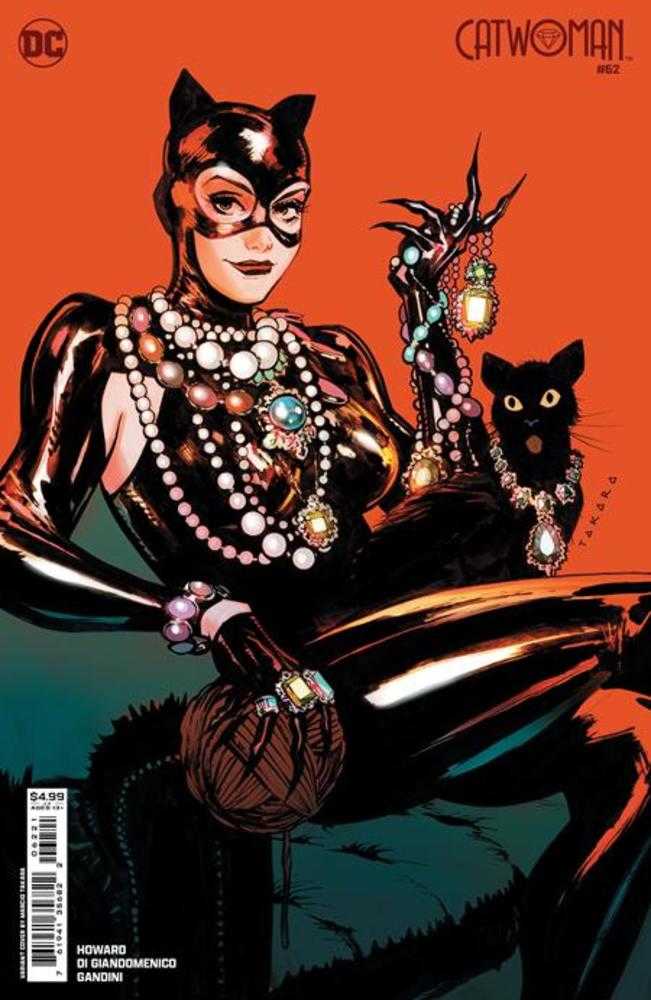 DC Comics COMIC BOOKS Catwoman #62 Cover B Marcio Takara Card Stock Variant