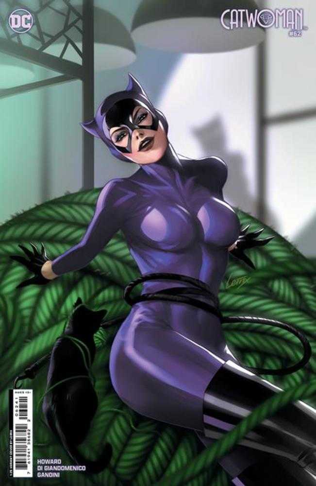 DC Comics COMIC BOOKS Catwoman #62 Cover D 1 in 25 Lesley Leirix Li Card Stock Variant