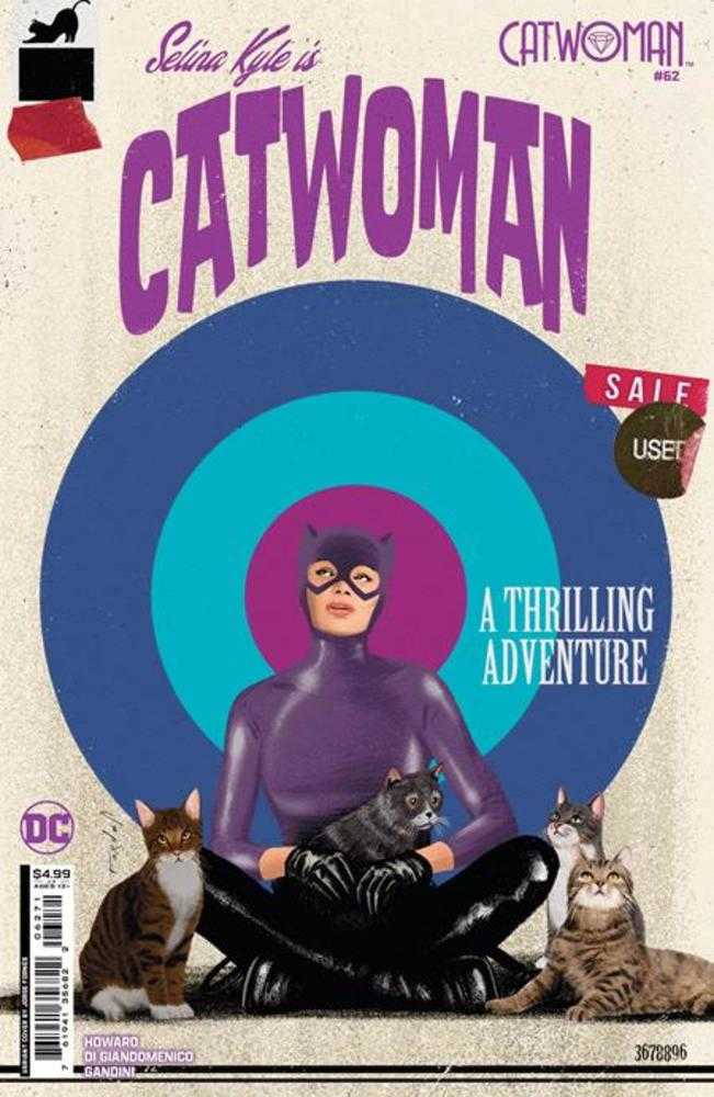 DC Comics COMIC BOOKS Catwoman #62 Cover F Jorge Fornes Card Stock Variant