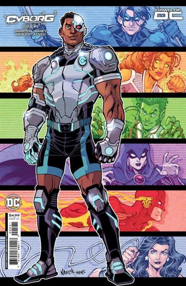 DC Comics COMIC BOOKS Cyborg #5 (Of 6) Cover B Todd Nauck Card Stock Variant