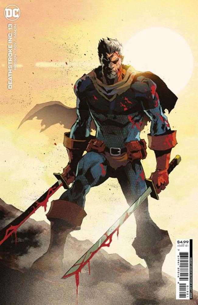 DC Comics COMIC BOOKS Deathstroke Inc #13 Cover B Dexter Soy Card Stock Variant