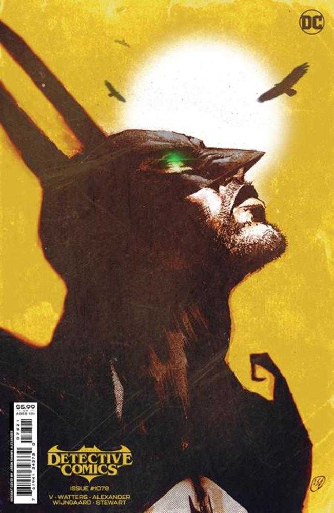 DC Comics COMIC BOOKS Detective Comics #1078 Cover B Jason Shawn Alexander Card Stock Variant