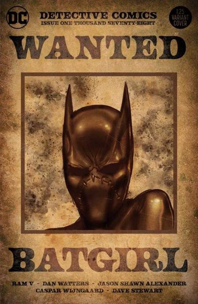 DC Comics COMIC BOOKS Detective Comics #1078 Cover E 1 in 25 Liam Sharp Card Stock Variant