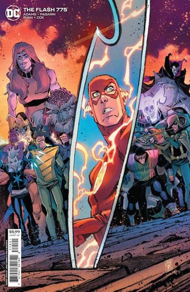 DC Comics COMIC BOOKS Flash #775 Cover B Jorge Corona Card Stock Variant
