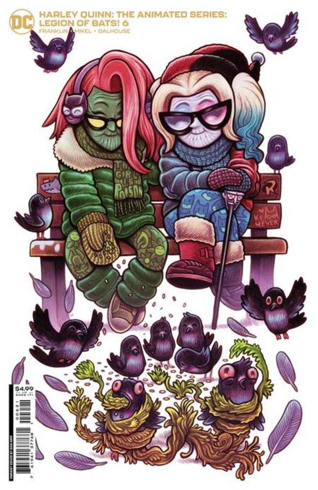DC Comics COMIC BOOKS Harley Quinn The Animated Series Legion Of Bats #6 (Of 6) Cover B Dan Hipp Card Stock Variant (Mature)