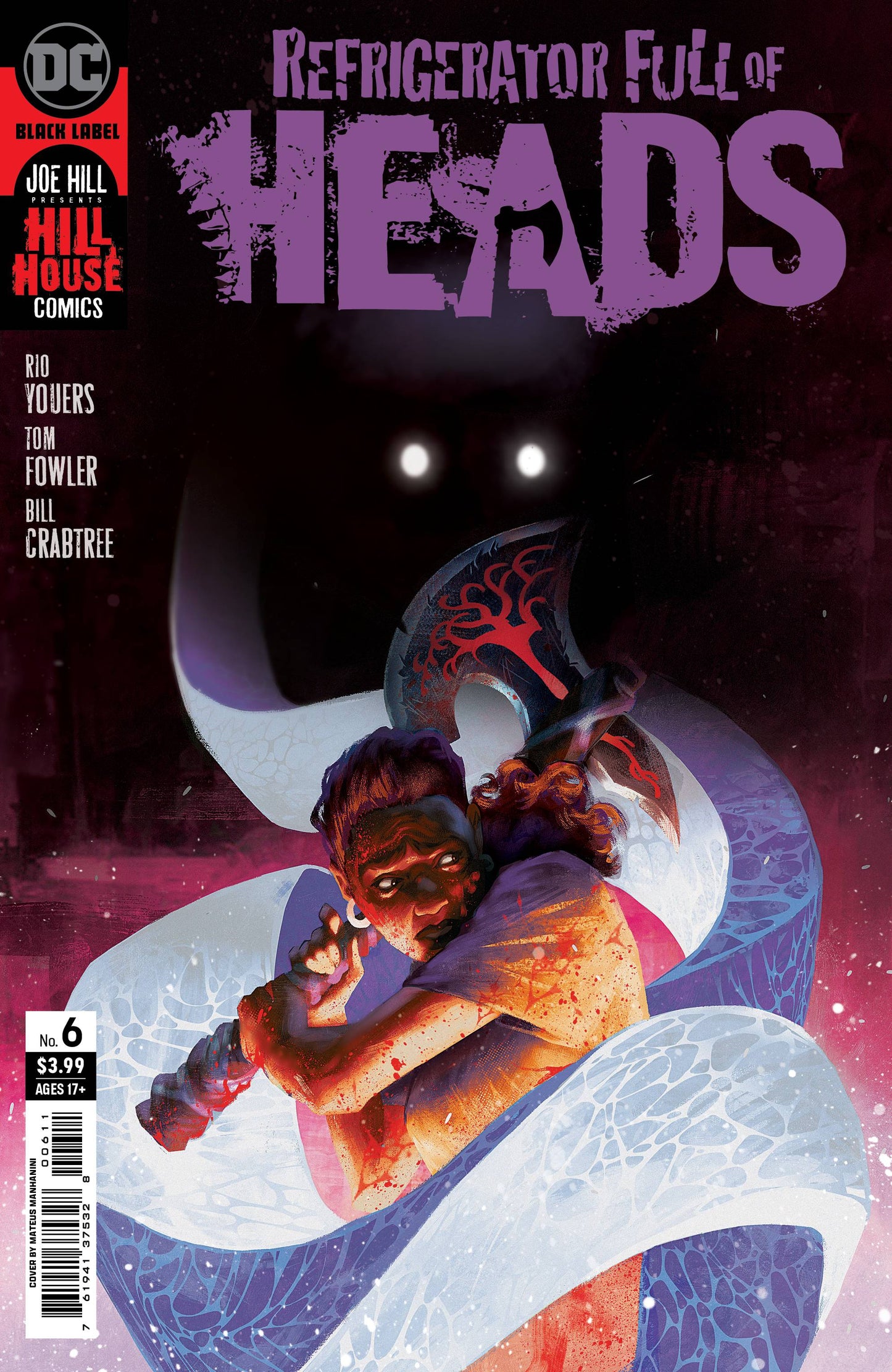 DC COMICS COMIC BOOKS REFRIGERATOR FULL OF HEADS #6 (OF 6) CVR A MANHANINI (MR)