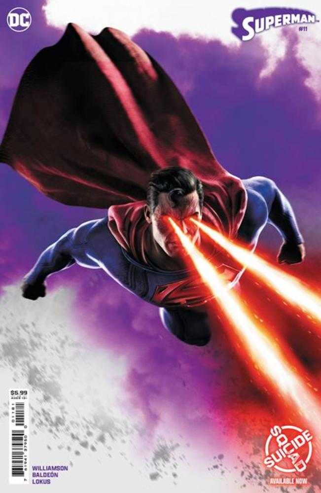 DC Comics COMIC BOOKS Superman #11 Cover E Suicide Squad Kill Arkham Asylum Game Key Art Card Stock Variant